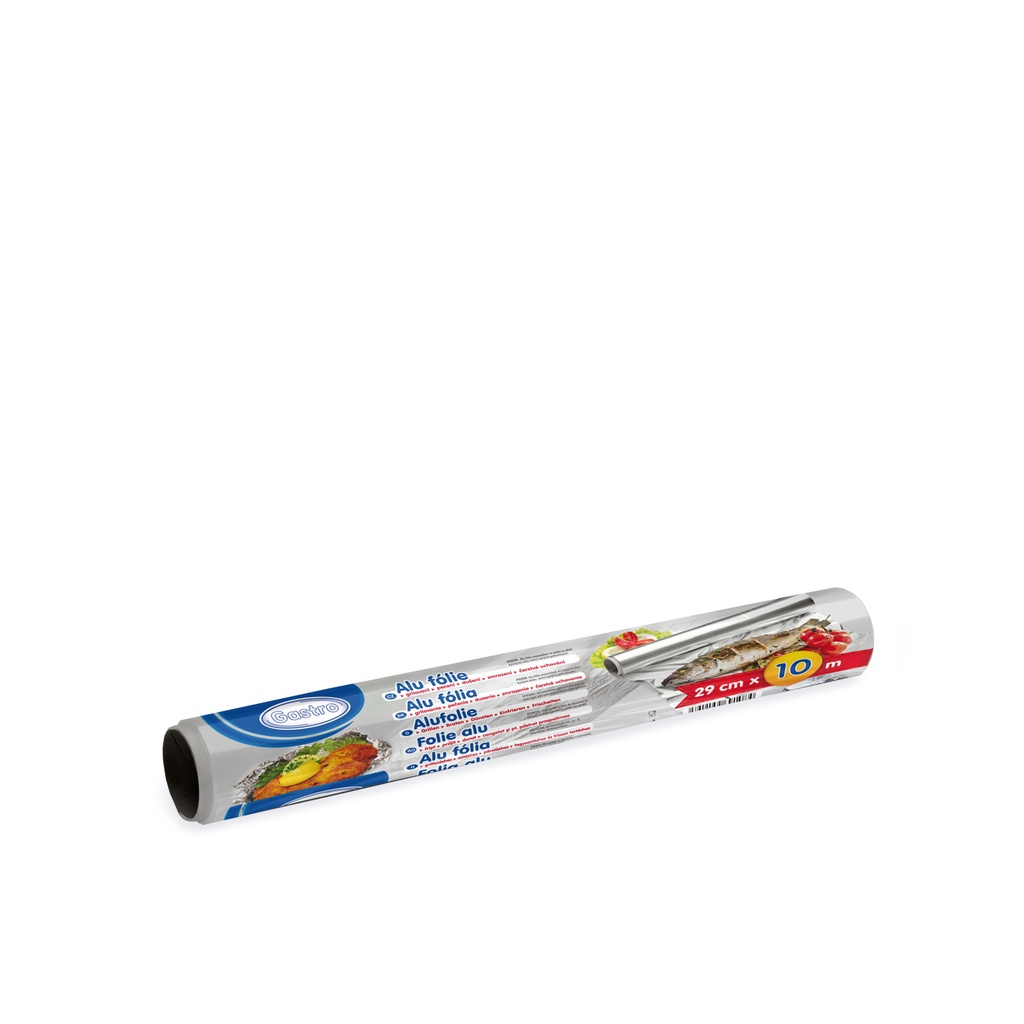 Alufolie 9μm 29cm x 10m einzeln verpackt [1 St.]